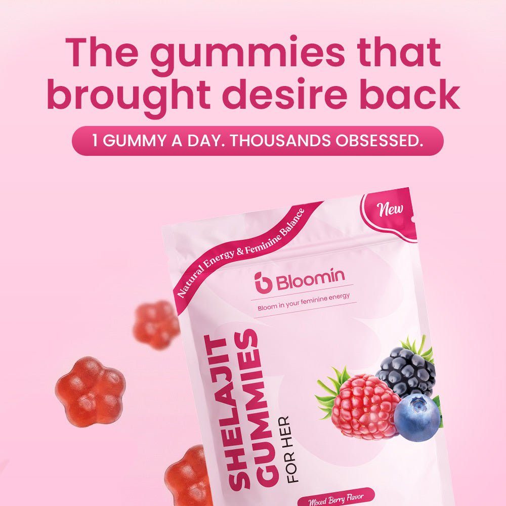 Bloomin Desire Gummies pouch